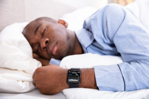 sleep tracker black man